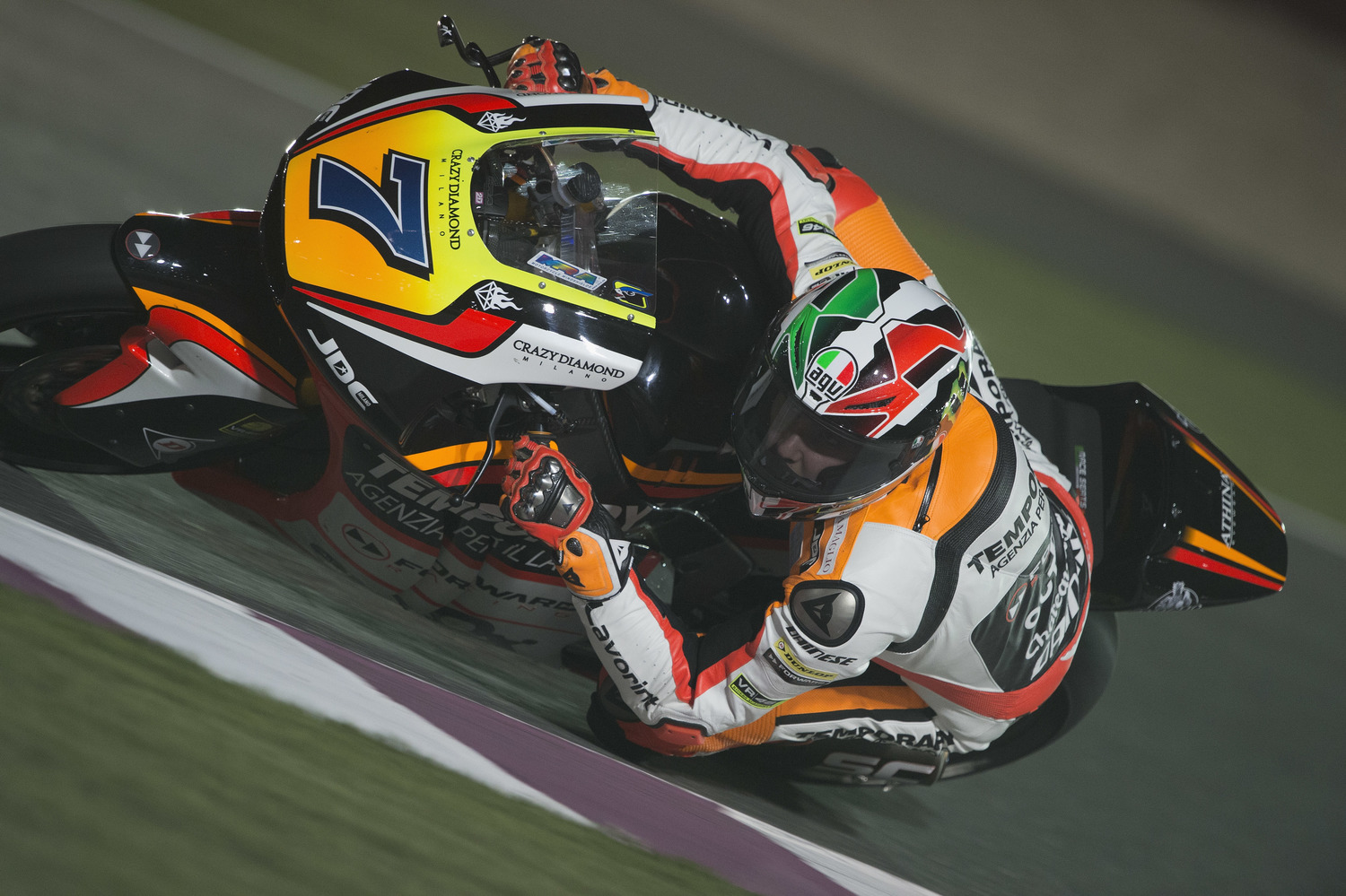 Things are getting serious in Qatar, positive day one for the Forward Racing Team.