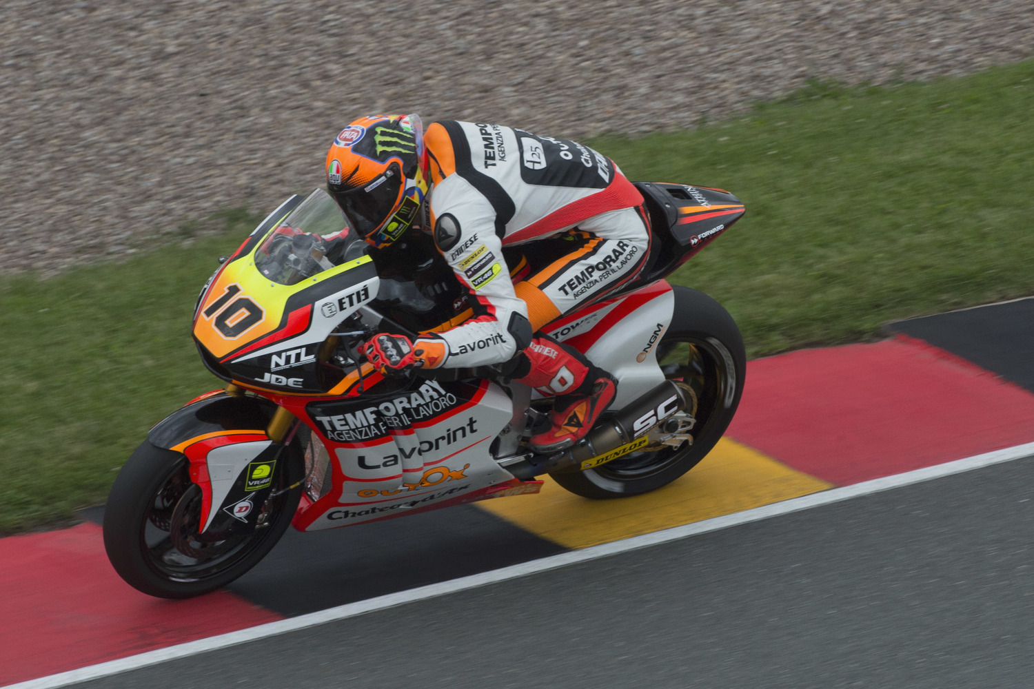 Baldassarri and Marini’s first day of practice strongly influenced by weather conditions