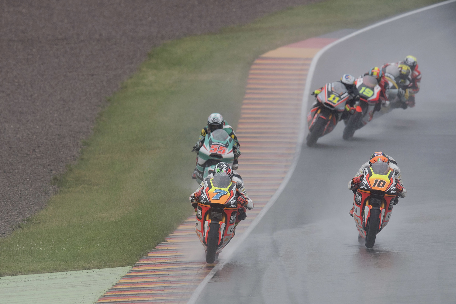 Heroic fifth and sixth place for Baldassarri and Marini at Sachsenring