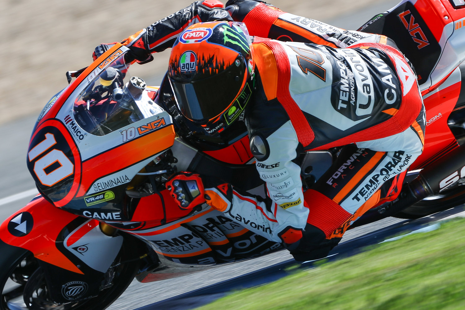 Marini progresses further during first official test in 2017