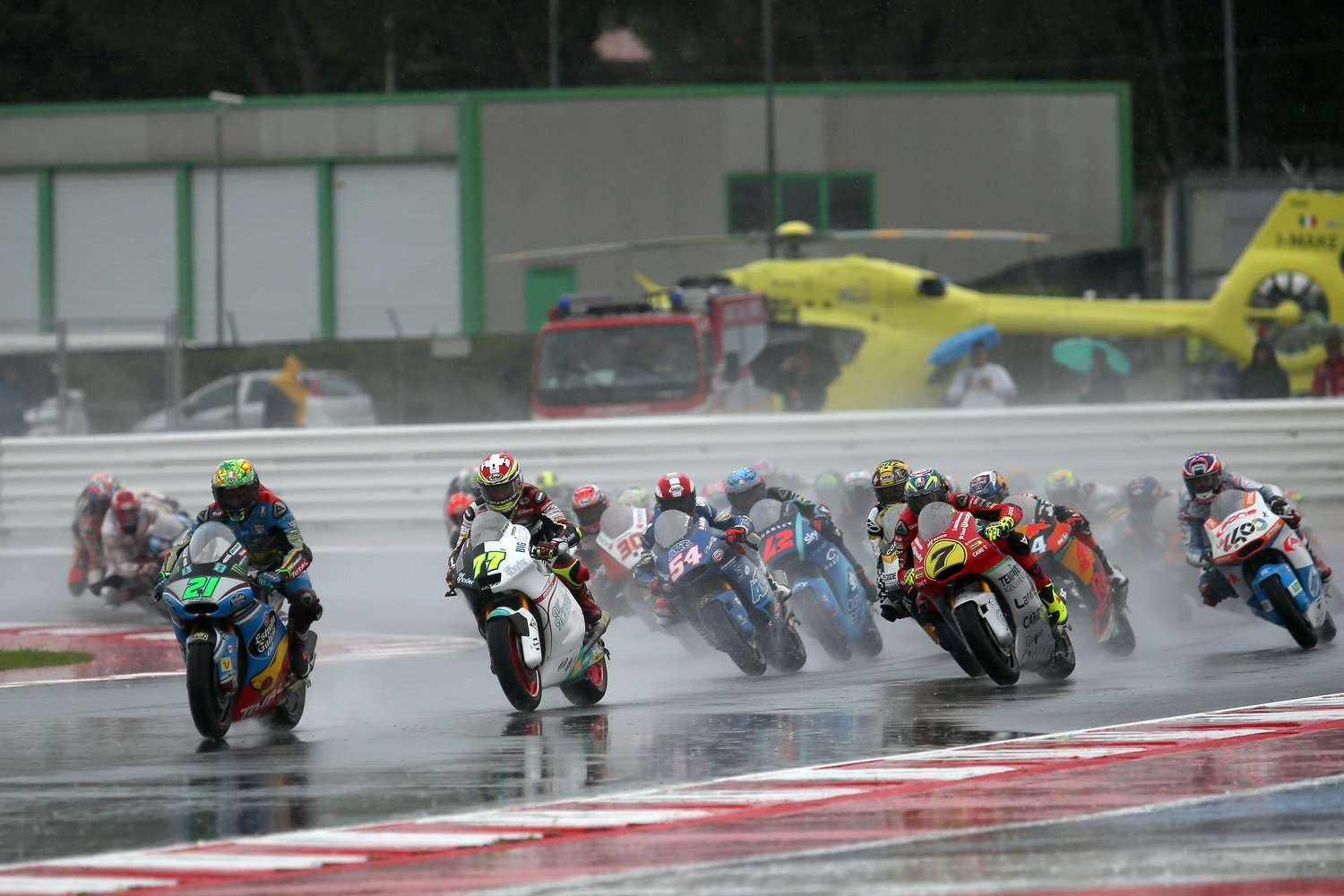 The Forward Racing Team leaves Misano without well-deserved laurels 