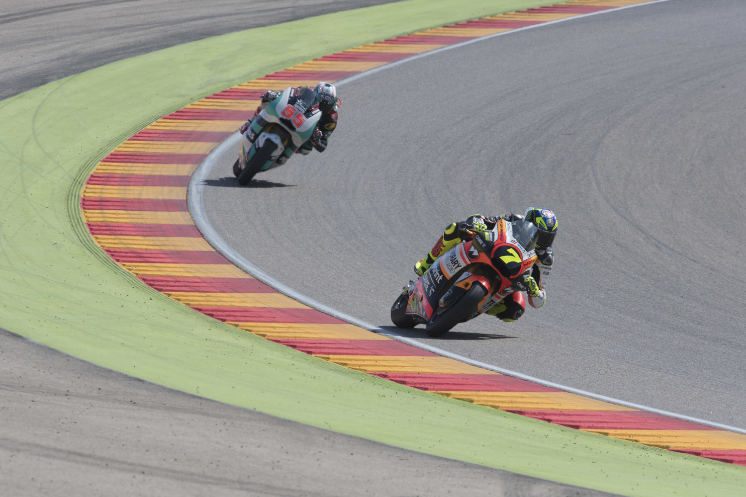 Forward Racing Team’s Baldassarri takes home hard-fought points in Aragon
