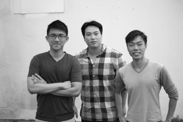 Founders Yong Xiang, Jonathan and Jeremy