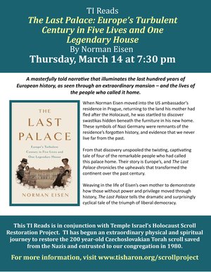 TI Reads Book Club: The Palace Thursday&lt; March 14th Click the poster for info