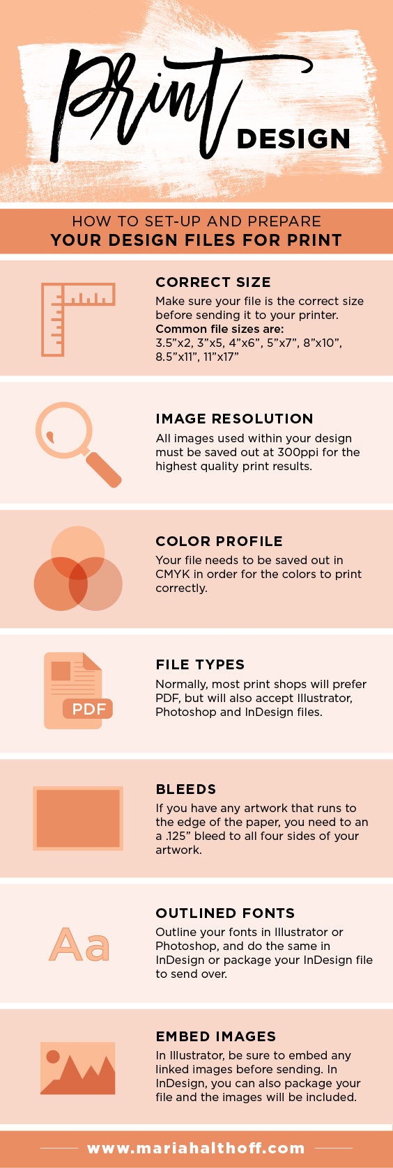 Imprimir diseño infográfico