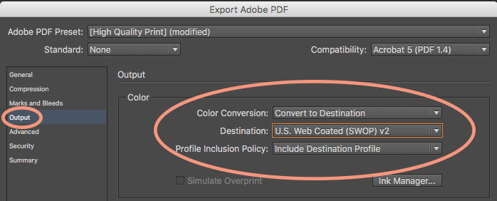 Prepara tus archivos para impresión: Exportar un PDF a perfiles de color CMYK.