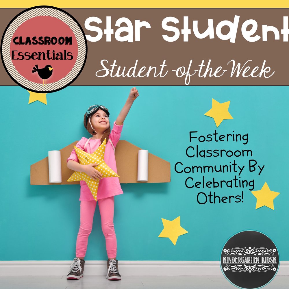 Celebrate Community: "Star/Student of the Week" Activities