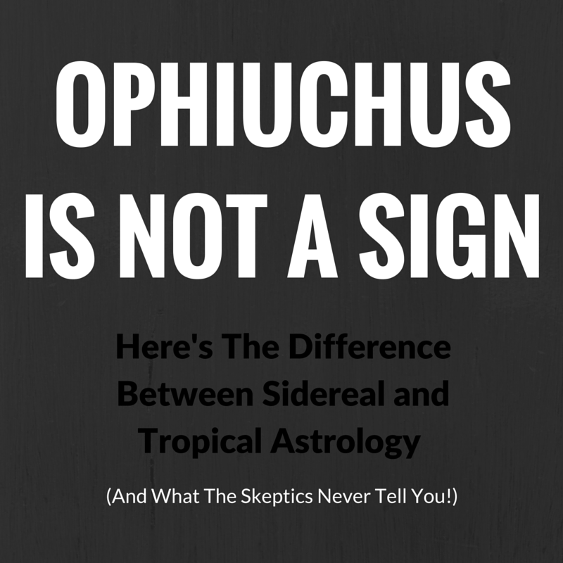 Pourquoi Ophiuchus est-il important?