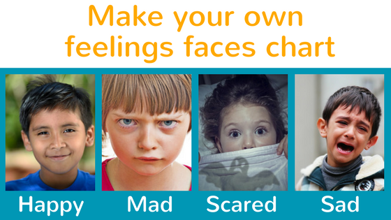 Make Your Own Feeling Faces Chart — Coping Skills for Kids