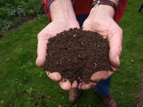 Nutrient rich compost keeps your garden healthy.