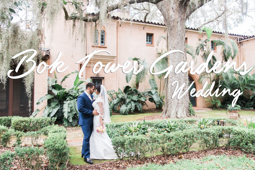 Bok Tower Gardens Wedding Tampa Photographer Tampa Wedding