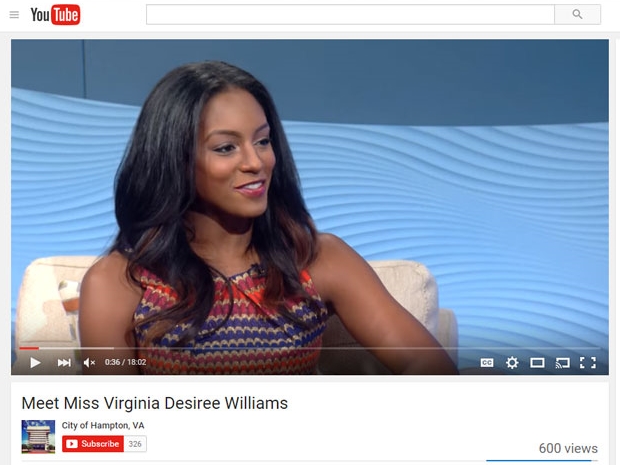  City of Hampton, VA &nbsp; Meet Miss Virginia, Desirée Williams 