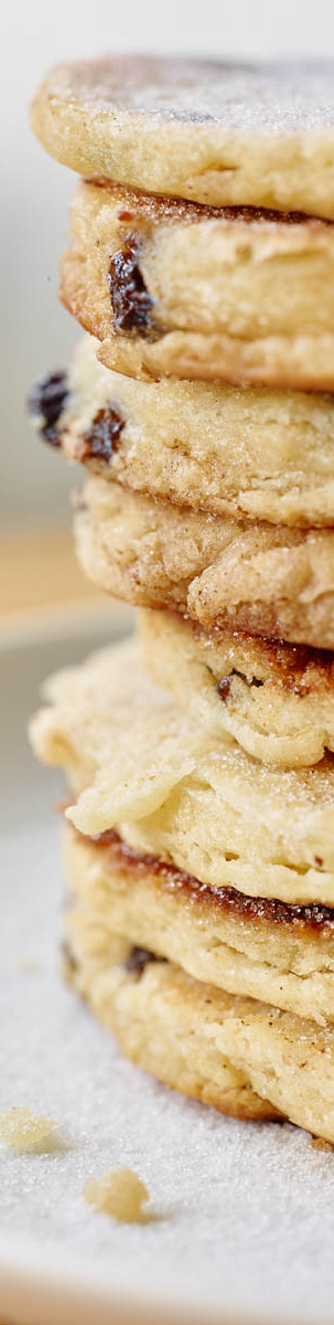 Close up photo of Welsh Cakes and gallery of dessert photography