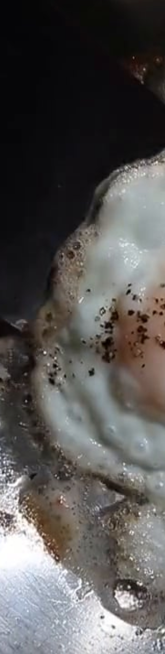 Frying egg and gallery of food videos