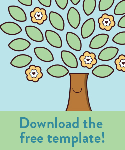 Free Craft: Acts of Kindness Tree. Yoga and midnfulness kindness activity for kids. Free download at link.