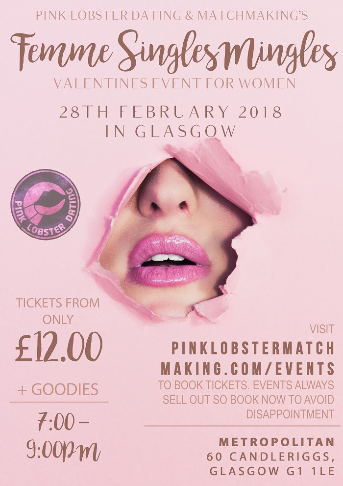 Glasgow, Femme, Lesbian, Bisexual, LGBT, events, Metropolitan