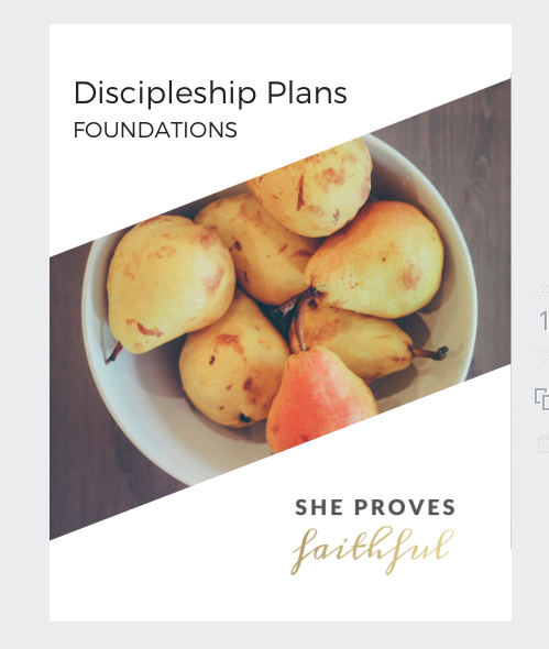 Discipleship Plans: Foundations