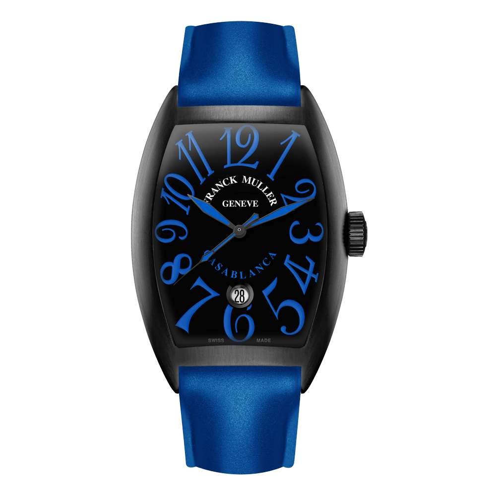 Franck Muller Franck Muller Tonokerbex Iron Croco Chronograph 7880CC AT IRON CRO Silver Dial New Watch Men's Watch