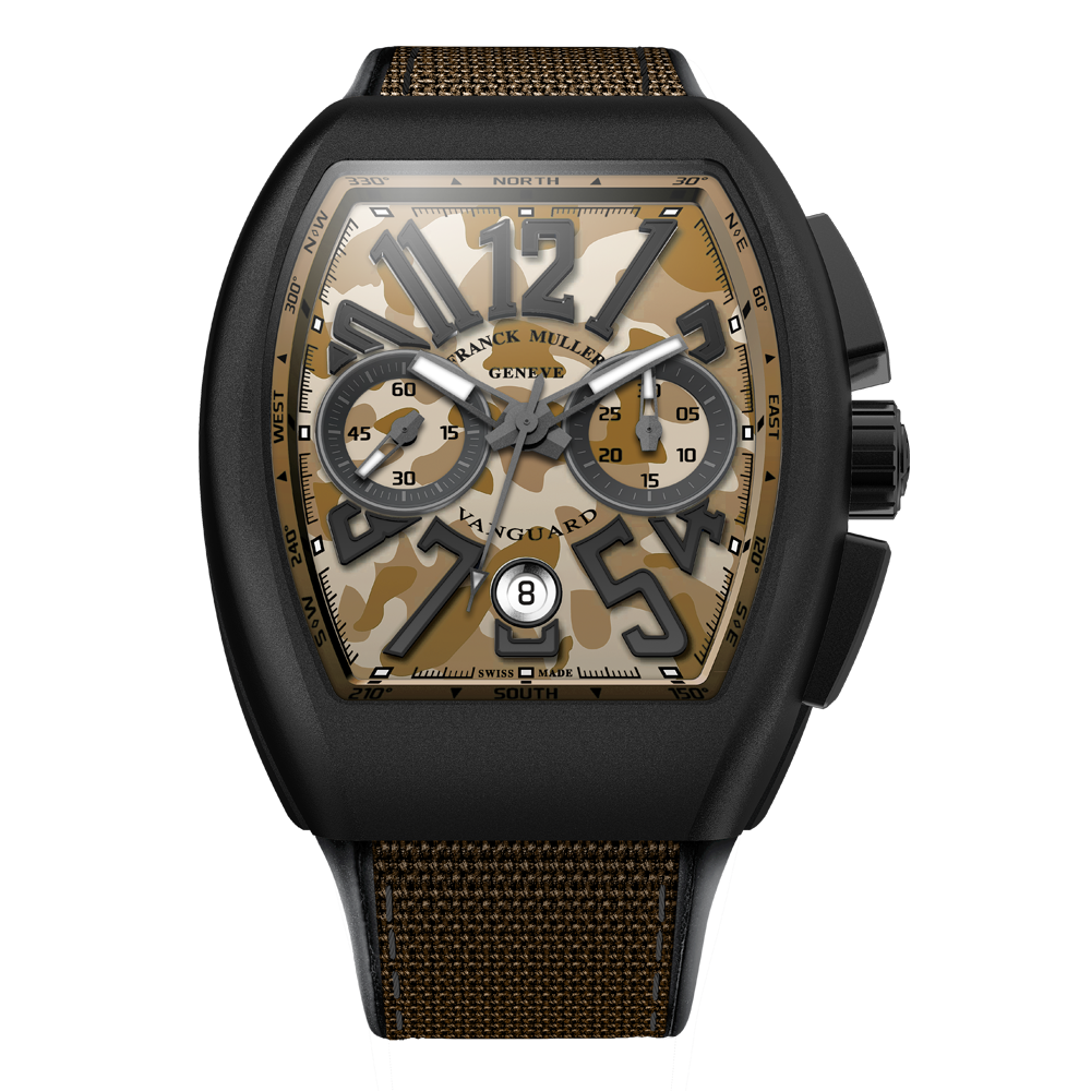 Franck Muller Franck Muller Conquistador Chrono Joker 8005CCCDJ Limited edition Genuine Diamond OH Women's Watch Automatic Black