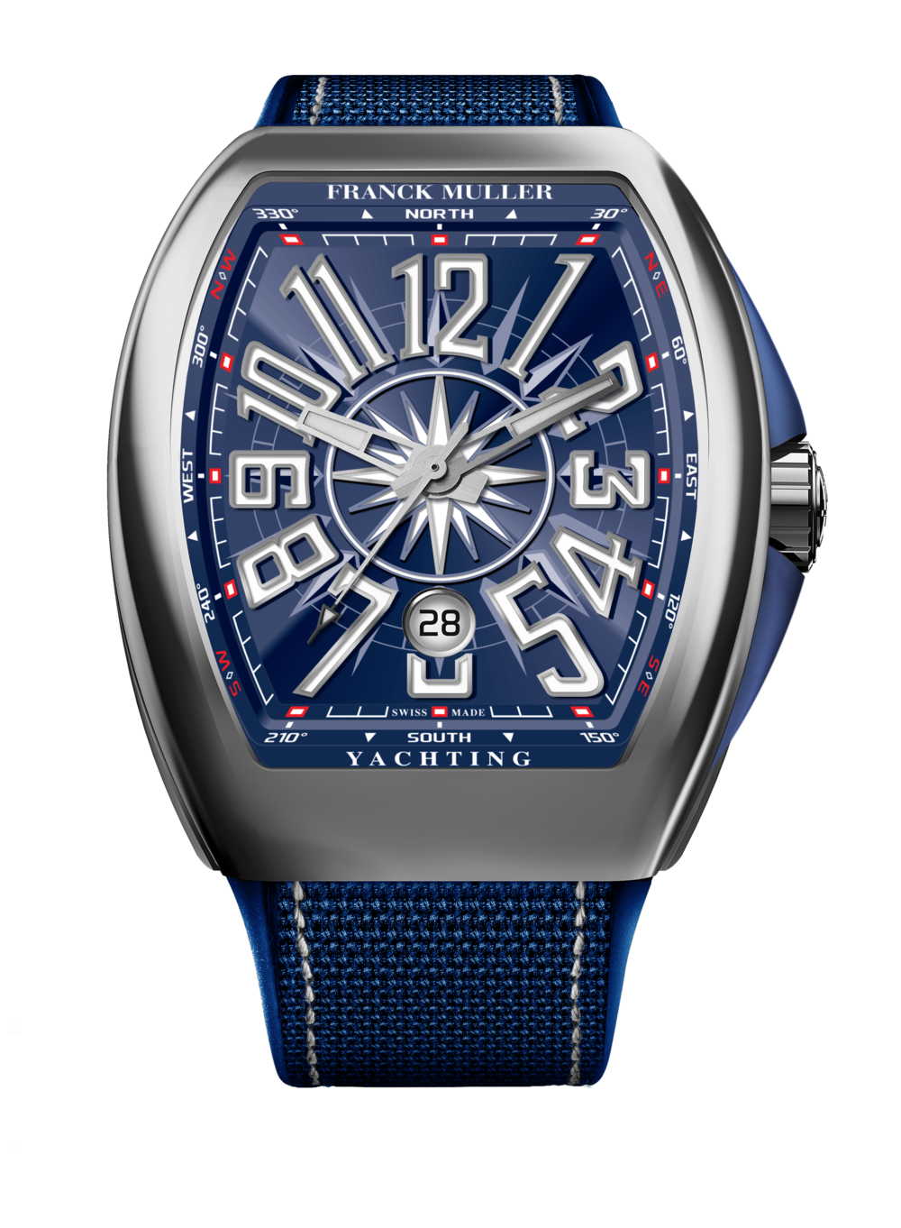 Franck Muller Franck Muller Master Square Blue Concept 6002M B QZ QZ REL R D 1R Blue Dial New WatchEs Ladies' Watches