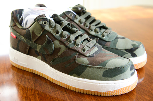 Supreme x Nike Air Force 1 Camouflage — SOLIFESTYLE®