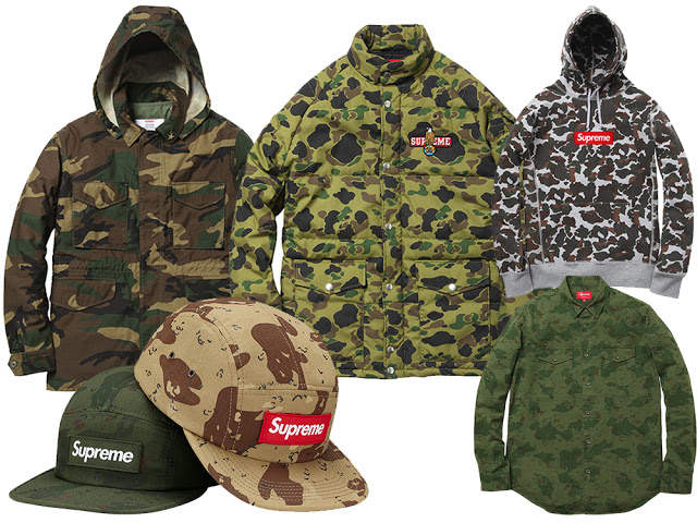 Supreme Fall/Winter 2012 Camouflage Items — SOLIFESTYLE®
