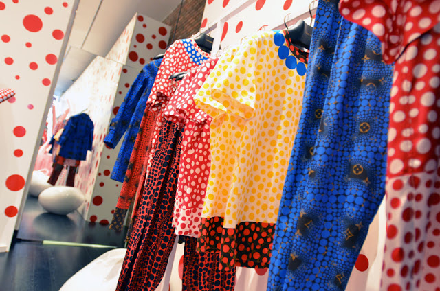 Inside the Louis Vuitton x Yayoi Kusama Pop Up Shop in Soho, NYC —  SOLIFESTYLE®