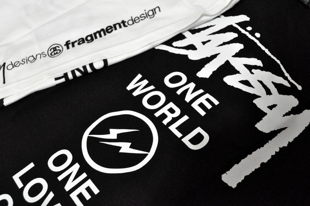 Fragment Design x Stussy - Japan Earthquake Relief Shirt