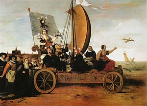  Wagon of Fools by Hendrik Gerritsz Pot, 1637