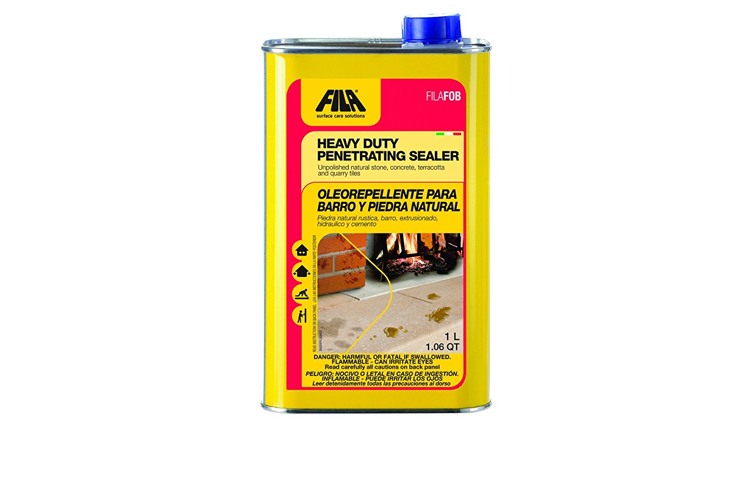 Fila FOB - 1 Liter Heavy Duty Penetrating Sealer — J&R Tile, Inc.