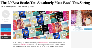 THE GOODBYE YEAR makes Redbook magazines must read list!