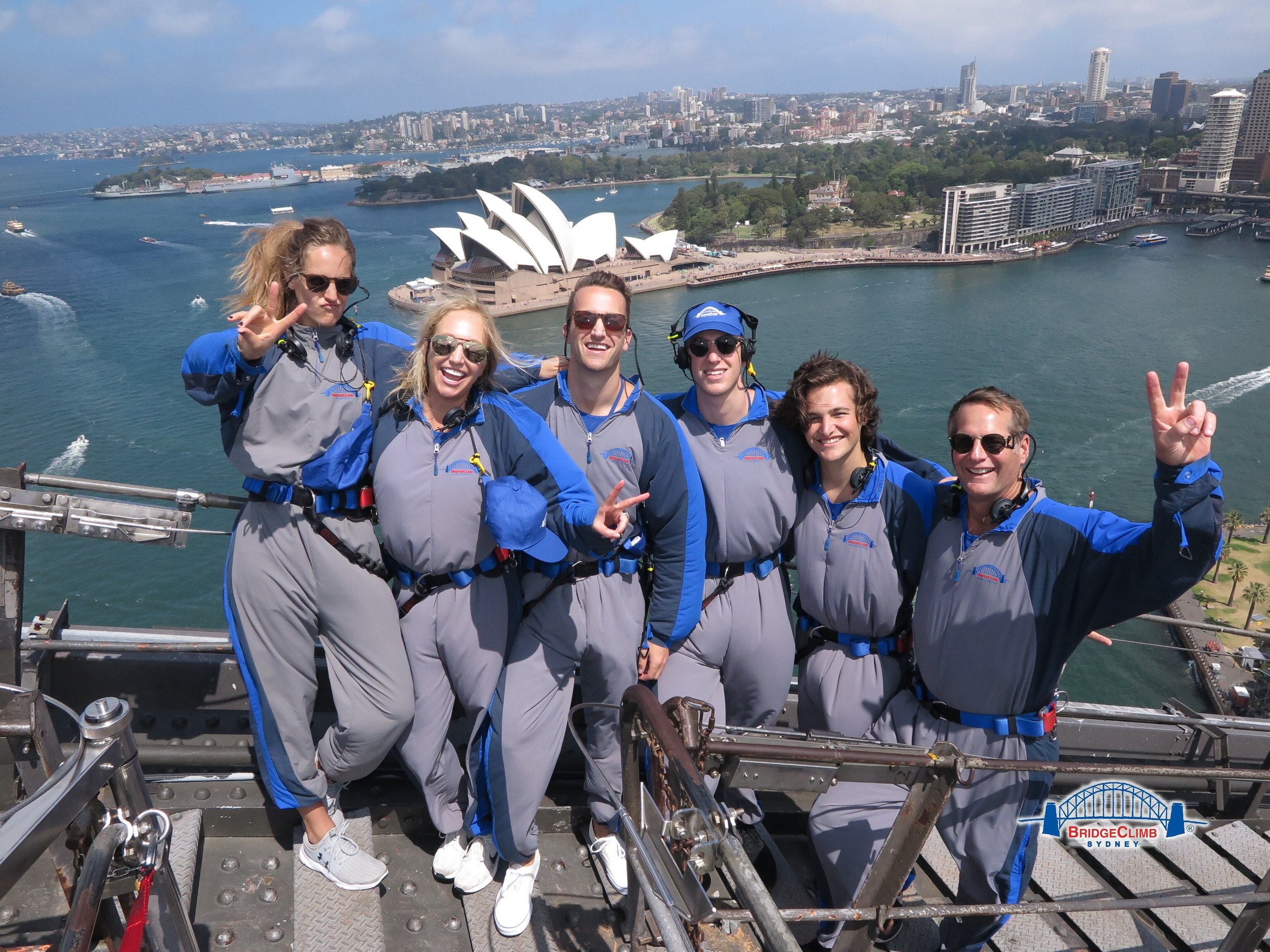  This is a photo of my family, January 1st, 2018, climbing the Sydney Harbor bridge. The next day we were scheduled for the seaplane. I'm counting my blessings! Happy 2018! 