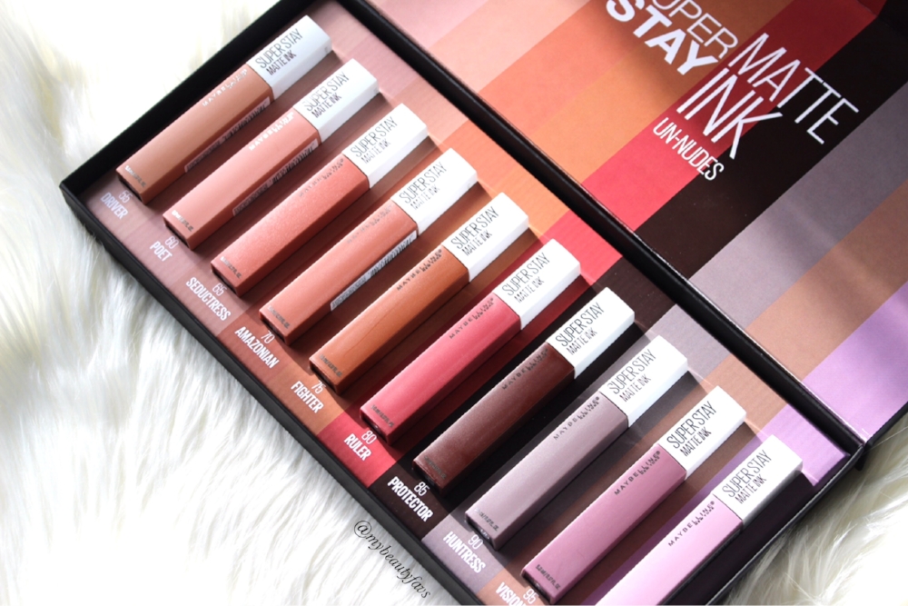 Maybelline Super Stay Matte Ink Un-Nude: Review + Swatches 