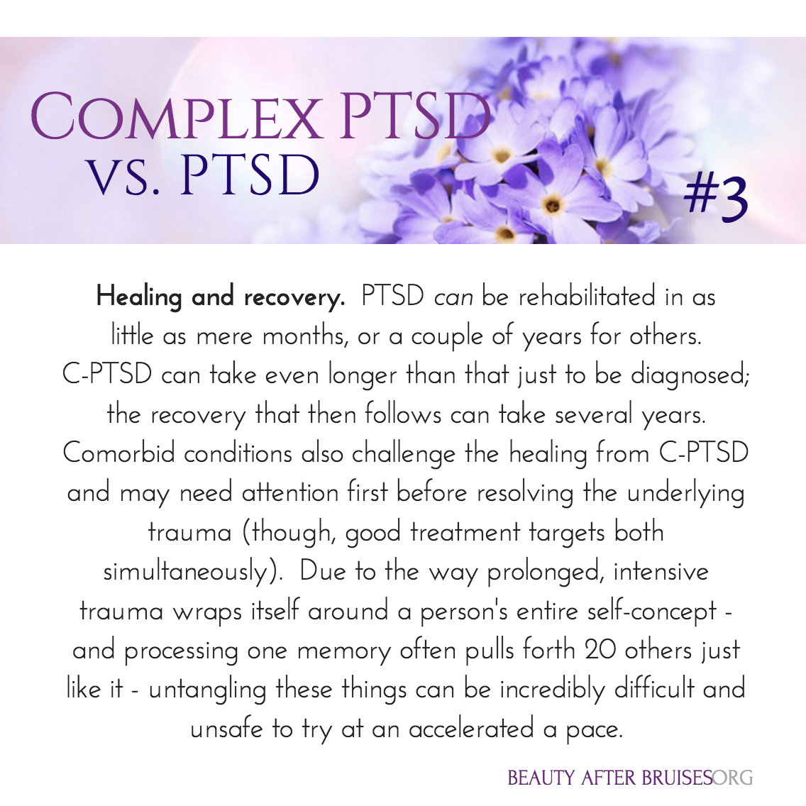 Complex PTSD at a Quick Glance
