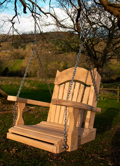 Hanging chairs — Contemporary Garden Design London - UK Garden Designer