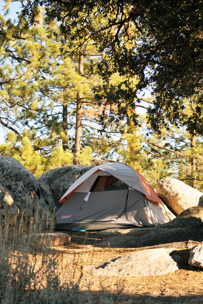 Camping, Chilao Campgrounds, Angeles National Forest 