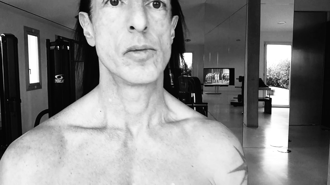 Rick Owens creates for us an inspirational film of his at-home fitness ...
