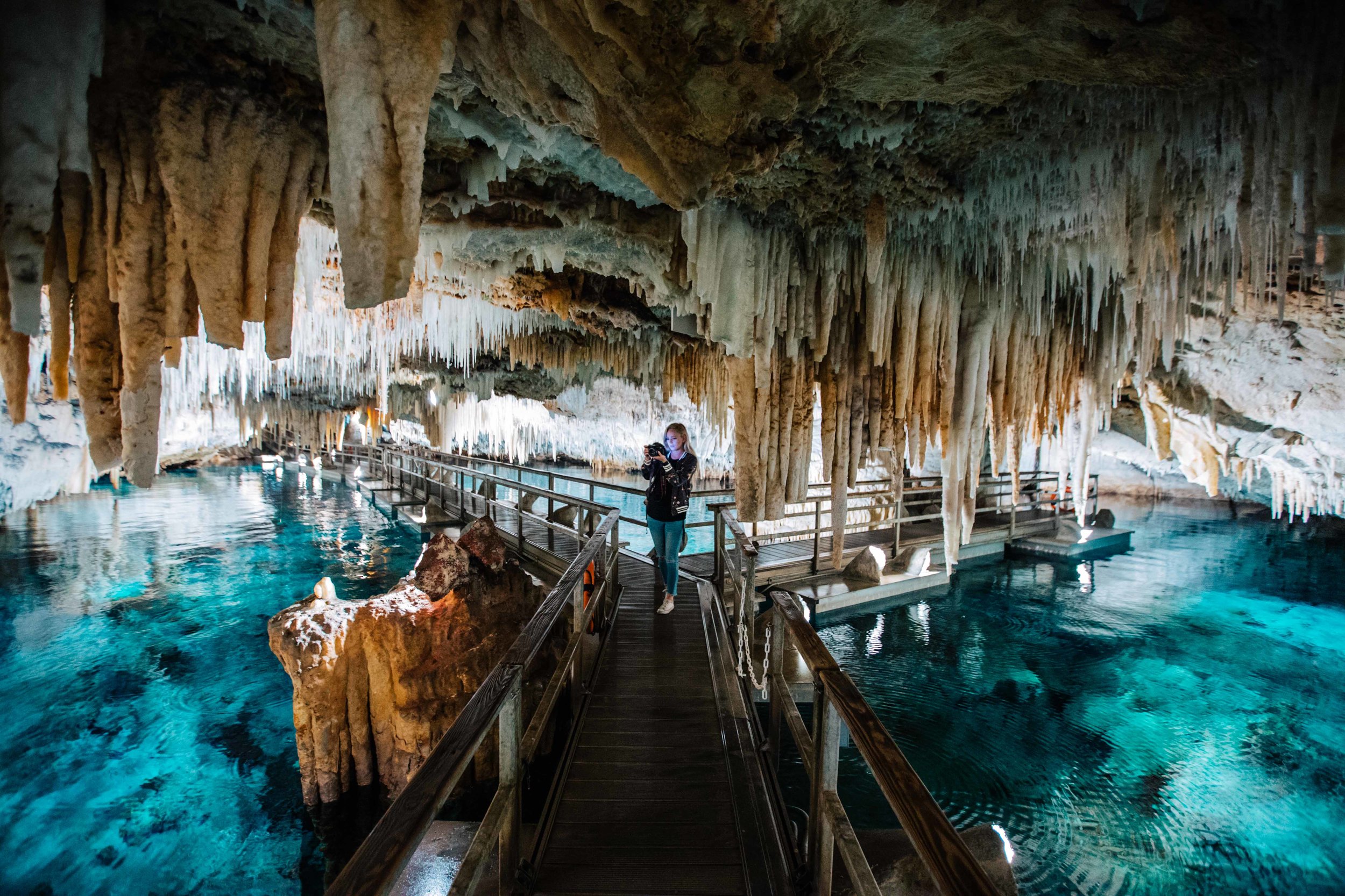 Bermudas Crystal Caves — The Blonde Blogs