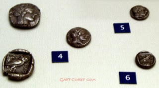 Athenian coins drachms