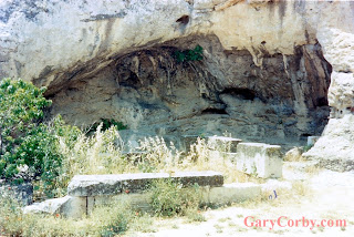 Cave from which Hades emerged to kidnap Persephone