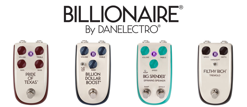 Nova linha de pedais da Danelectro os Billionaire Billionaire_pedals_1