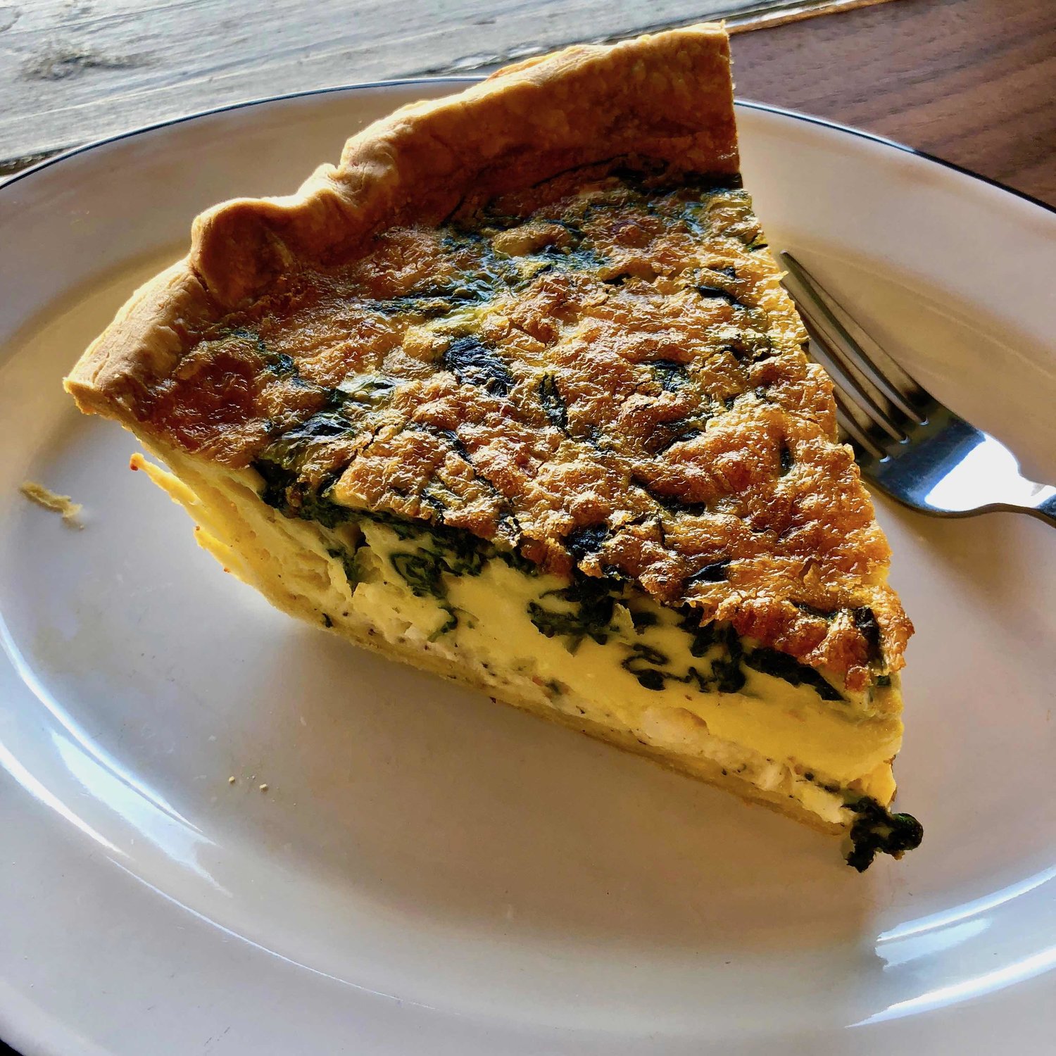 Food and things and brunch quiche!