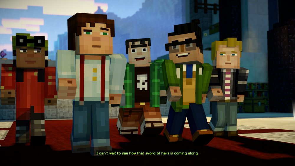 Minecraft: Story Mode Season 2: Episode 1 - Hero in 
