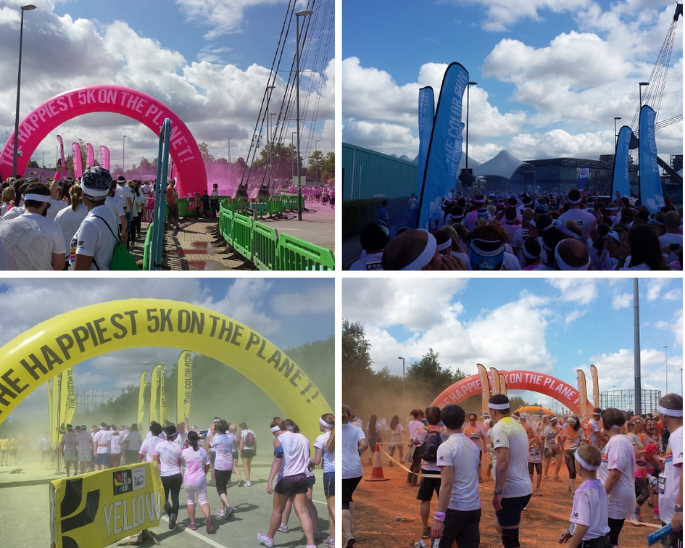 The Color Run in Manchester // Within My Locket