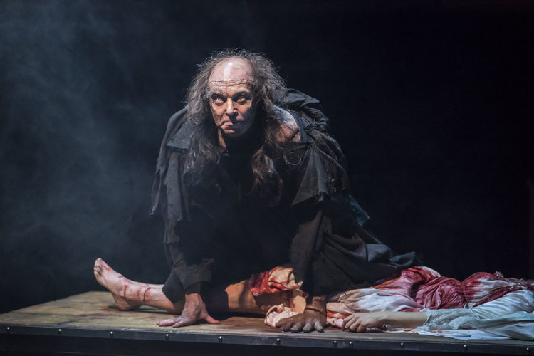  The Creature ( Harry Attwell ) in   FRANKENSTEIN   as adapted by  April De Angelis  and performed at the   Royal Exchange Theatre   (9 Mar - 14 Apr 18) || Photo by  Johan Persson  -  courtesy of  the Royal Exchange Theatre 