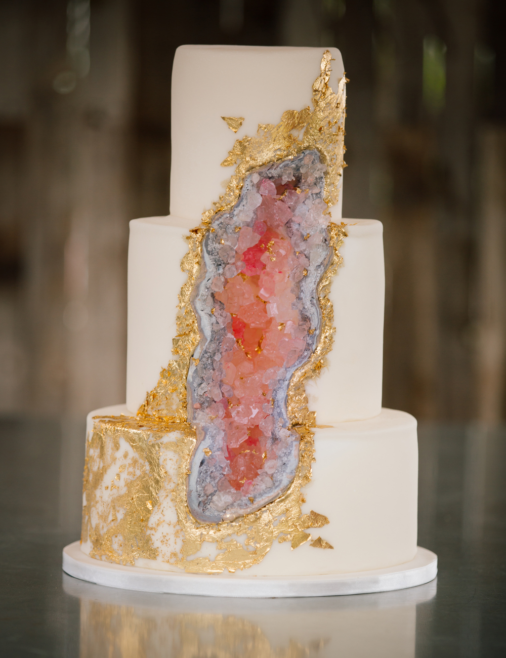 Geode Cake Trend — Carrie's Cakes Utah Wedding Cakes
