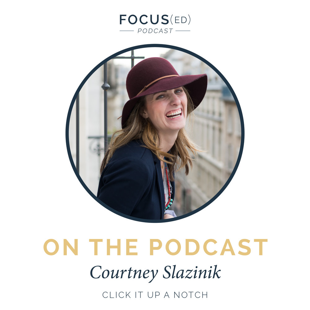 How to make transitions in your business | Courtney Slazinik | Click it up a Notch