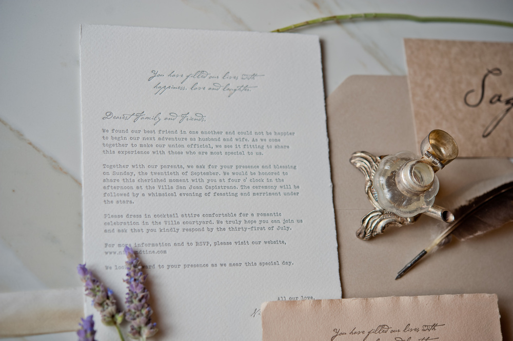 Featured On Green Wedding Shoes For Our Love Letter Wedding