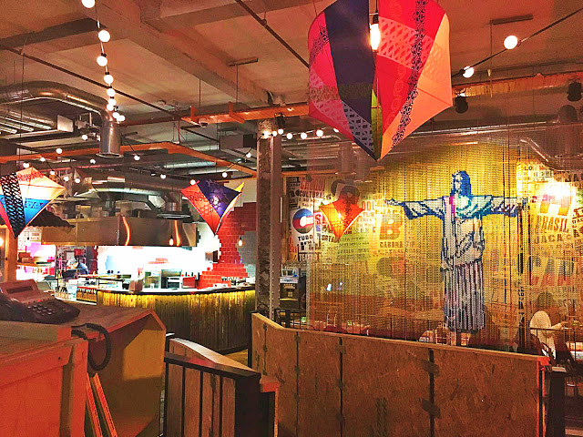 Interior of Cabana, restaurant review brixton