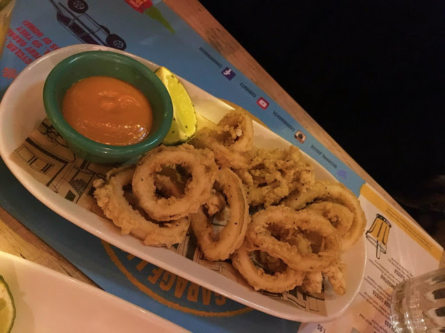Crispy squid Cabana Brixton restaurant review